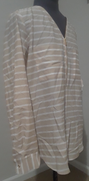 Calvin Klein striped blouse - Picture 5 of 7